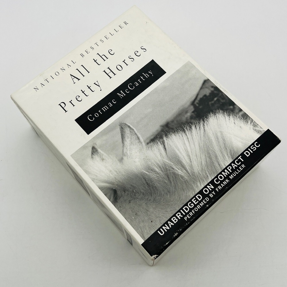 All the Pretty Horses Cormac McCarthy Unabridged Audiobook 10 CD Frank Muller